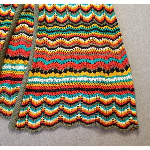 EST. 1946 Womens M Multicolored Sweater Vest Boho Grannycore Knee Length‎ - Picture 6 of 12